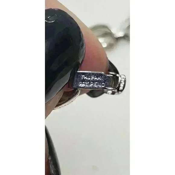 Vintage Rare Trifari Silver Necklace Choker Swirled Segmented Pat Pend - Picture 3 of 5